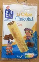 Mängden socker i Crêpes fourrées chocolat x 8