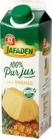 Mängden socker i 100 % pur jus d'ananas