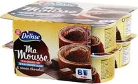 Mängden socker i Mousse au chocolat noir et lait x 8