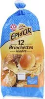 Mängden socker i 12 Briochettes rondes