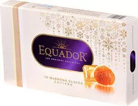 Mängden socker i Marrons glacés Equador