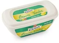 Mängden socker i Beurre tendre demi-sel