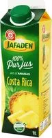 Mängden socker i Pur jus d'ananas Costa Rica