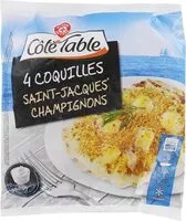 Mängden socker i Coquilles St Jacques