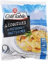 Mängden socker i Coquilles Poisson Et Fruits De Mer