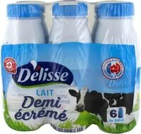 Mängden socker i Lait Demi écrémé