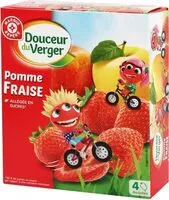 Mängden socker i Pomme Fraise allégée en sucres