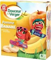 Mängden socker i Compote gourde pom banane all 4*40g