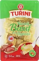 Mängden socker i Ravioli Boeuf aux Oignons aux oeufs frais