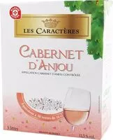 Mängden socker i Cabernet d'Anjou A.O.C. - Bag-in-Box®
