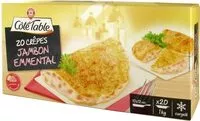 Mängden socker i 20 Crêpes Jambon emmental