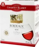 Mängden socker i Bordeaux rosé A.O.C. - Bag-in-Box®