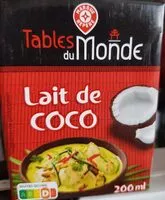 Mängden socker i Lait de coco