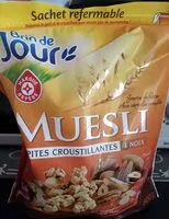 Mängden socker i Muesli Pépites croustillantes 4 noix