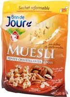 Mängden socker i Muesli croustillant aux noix