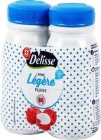Mängden socker i Crème liquide