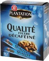Mängden socker i Café soluble lyophilisé décaféine sticks x25