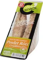 Mängden socker i Plaisir & Gourmandise Poulet Crudités