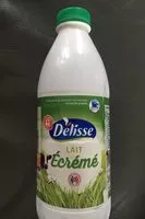 Mängden socker i Lait uht écrémé bouteille 1l x6 unité