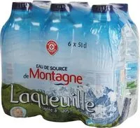 Mängden socker i Eau de source de montagne - 6 x 50 cl UNITÉ
