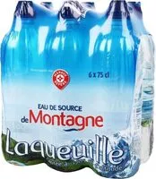 Mängden socker i Eau de source de montagne source Laqueuille - 6 x 75 cl UNITÉ
