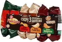 Mängden socker i Chips Pom'lisse aromatisees