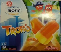 Mängden socker i Trofi'o goût citron-orange