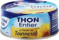Mängden socker i Thon entier à l'huile