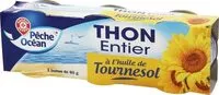 Mängden socker i Thon entier à l'huile 3x1/10 156g pne