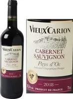 Mängden socker i Vin de Pays d'Oc Cabernet Sauvignon I.G.P.