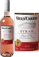 Mängden socker i Vin de pays d'Oc syrah rosé I.G.P.