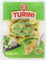 Mängden socker i Tortellini Ricotta Epinards aux oeufs frais