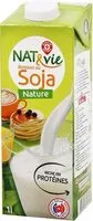 Mängden socker i Boisson au soja nature brique