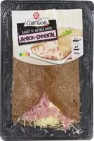Mängden socker i Galette Jambon Emmental