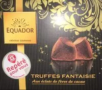 Mängden socker i Truffes Fantaisie aux éclats de fève de cacao