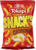Mängden socker i Snack's Cacahuète