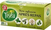 Mängden socker i Mon infusion après repas