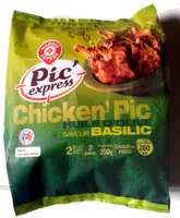 Mängden socker i Chicken'pic huile d'olive et basilic