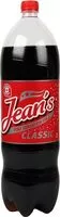 Mängden socker i Jean's Pure sensation cola classic