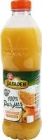 Mängden socker i Jafaden - Pur jus d'orange pulpe pet