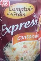 Mängden socker i Riz Cantonais Express