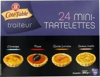 Mängden socker i Mini-tartelettes apéritifs x 24