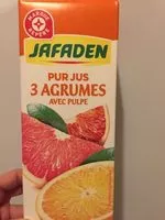 Mängden socker i Pur jus 3 agrumes avec pulple
