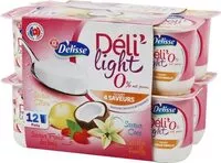 Mängden socker i Déli'Light Saveurs