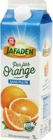 Mängden socker i Jafaden : Pur Jus d'Orange sans Pulpe