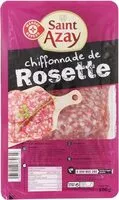 Mängden socker i Les Chiffonnades de Rosette