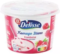 Mängden socker i Fromage blanc framboise avec morceaux