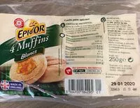 Mängden socker i Muffins blancs