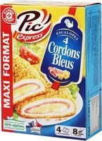 Mängden socker i Escalopes cordons bleus dinde
