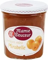 Mängden socker i Confiture extra mirabelles